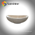 Beige Travertine Natural Stone Slipper Bathtub